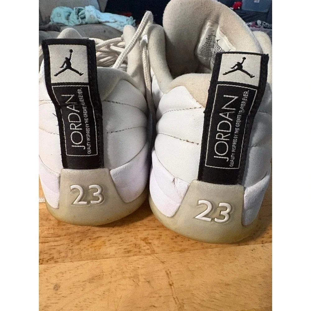 Jordan 12 Retro Low Easter White Metallic Silver DB0733-190 Mens Size 10